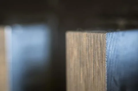 Aluminum control knobs retro home audio system Fotos de archivo