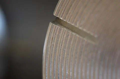 Aluminum control knobs retro home audio system 写真素材