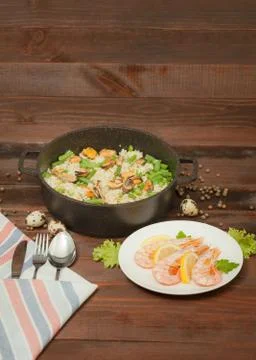 Aluminum dishes Stock Photos