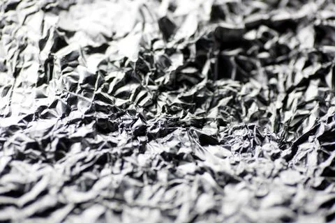Aluminum pack foil macro background fine art in high quality prints products  Stock Photos