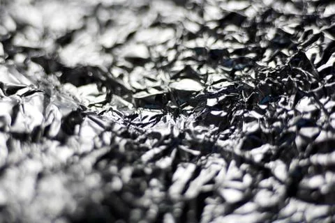Aluminum pack foil macro background fine art in high quality prints products  Stock Photos