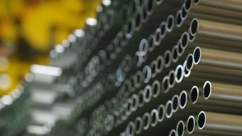 Aluminum Pipe Storage 動画素材 220509265