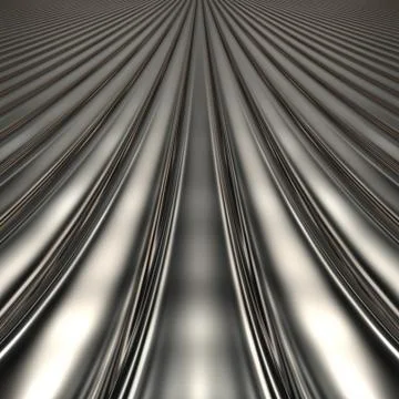 Aluminum silver stripe pattern Stock Illustration