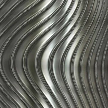 Aluminum silver stripe pattern Stock Illustration