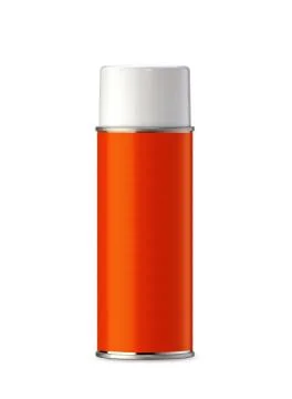Aluminum spray can Stock Illustration