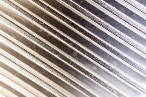 Aluminum  texture lines pattern background Stock Photos