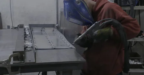 Aluminum Welding01 Stock Footage 157941963