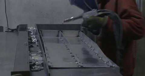 Aluminum Welding02 Stock Footage 157942690