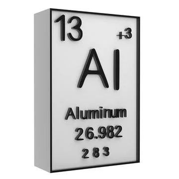 Aluminum,Phosphorus on the periodic table of the elements on white blackgro.. 스톡 일러스트