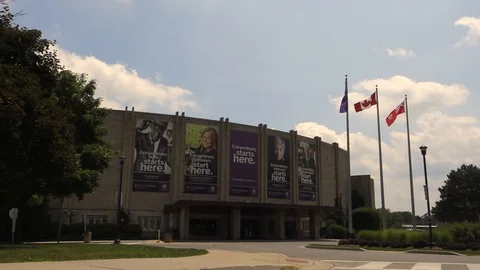 Alumni Hall Building Western University  London Ontario Stock Footage 91704132