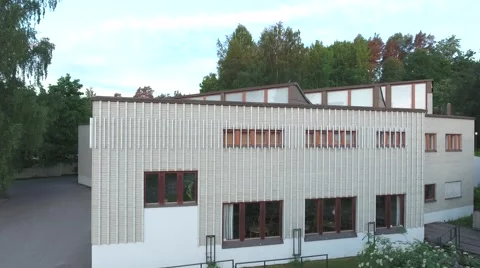 Alvar Aalto Museum Stock Footage 65454716