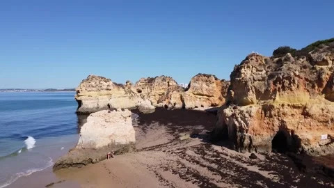 Alvor Rocks Stockbeeldmateriaal 244267271