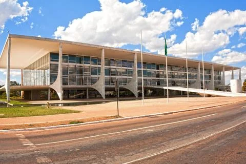 The alvorada palace Stock Photos