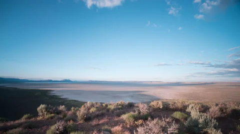 Alvord Desert Dynamic Mountain Sunset Time Lapse, Steens Mountain Area Stock Footage 63778644