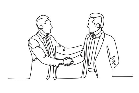 Always with business Stock Illustration