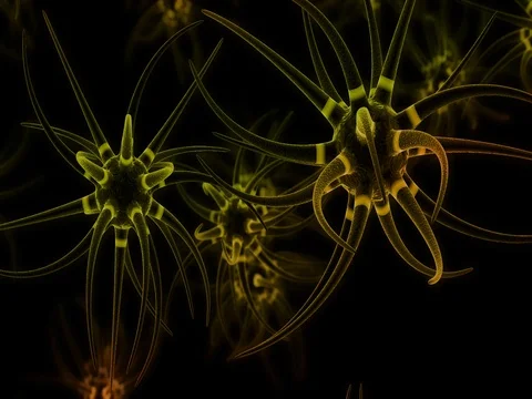 Alzheimer's disease  specific pattern Video stock 77416165