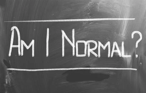 Am I Normal Concept Stock Illustration