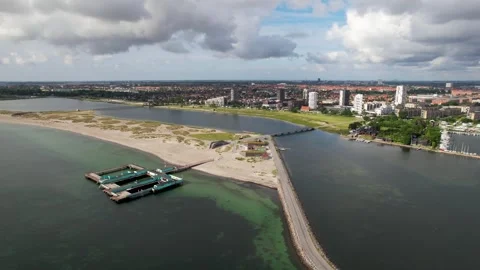 Amager Beachpark Video stock 267004727