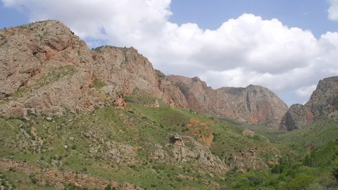 Amaghu Valley with Red Rocks around the Noravank Monastery, Armenia 10 Vidéo 90448568