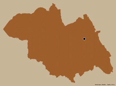 Amajyaruguru, province of Rwanda, on solid. Pattern 스톡 일러스트
