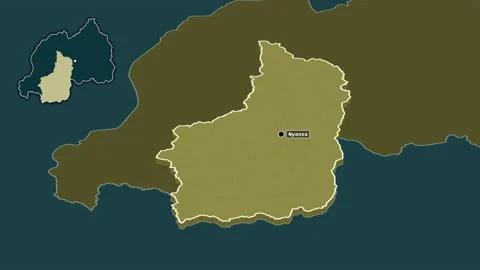 Amajyepfo, Rwanda, extruded. Pattern Stock Footage 167278201