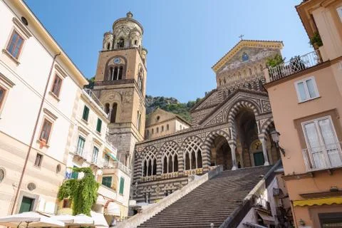 Amalfi Cathedral Stock Photos