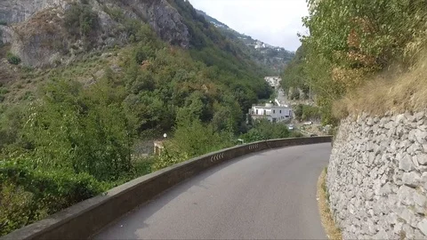 Amalfi Coast Drive 19 Stock Footage 101188697
