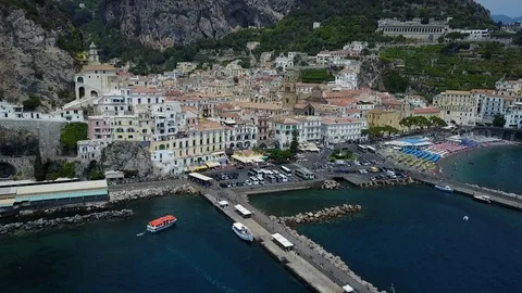 Amalfi Coast 스톡 동영상 96187419