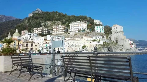 Amalfi coast Stock Footage 125953334