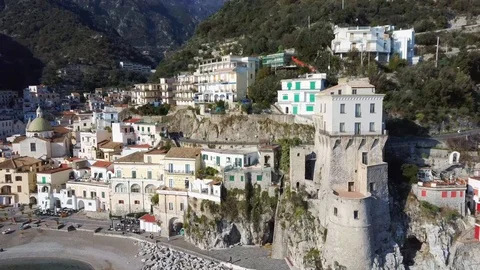 Amalfi coast Stock Footage 125953423