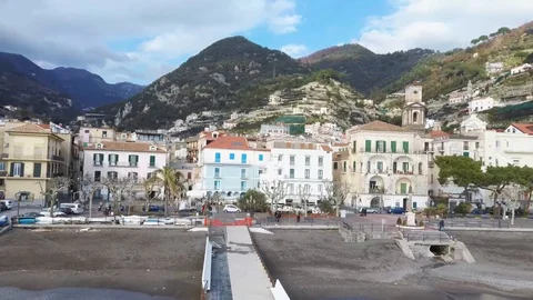 Amalfi coast Stock Footage 125953657