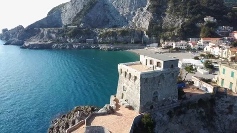 Amalfi coast Stock Footage 125953701