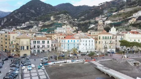Amalfi coast Stock Footage 125953727