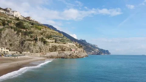 Amalfi coast Stock Footage 125953832