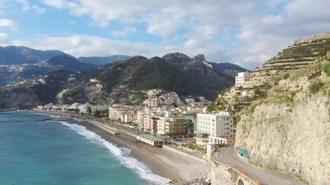 Amalfi coast Stock Footage 125953905