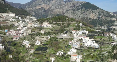Amalfi coastline Stock Footage 87515853