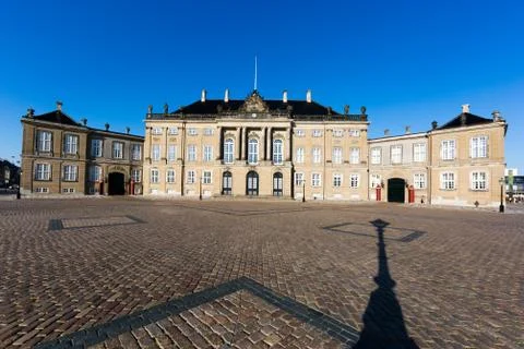 Amalienborg castle Stock Photos
