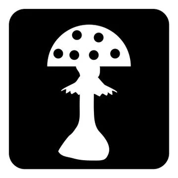 Amanita button Stock Illustration