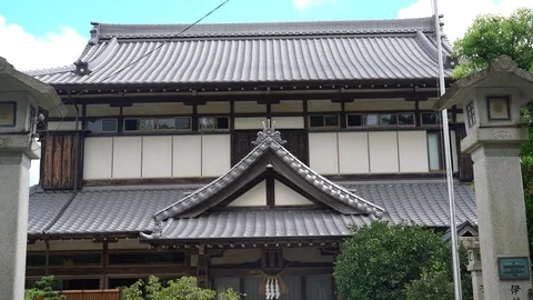 Amanoiwato shrine in Mie. Stock Footage 115489030