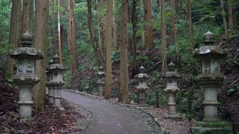 Amanoiwato shrine in Mie. Stock Footage 115489353