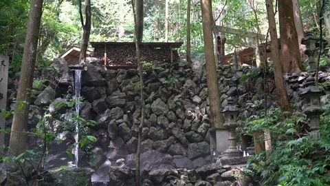 Amanoiwato shrine in Mie. Stock Footage 115489422