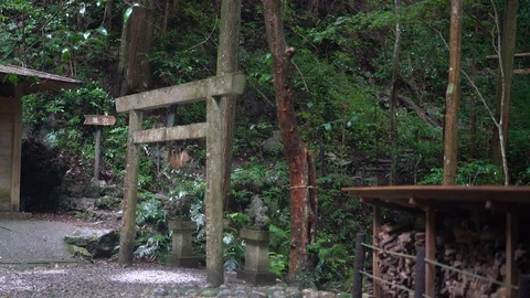 Amanoiwato shrine in Mie. Stock Footage 115489495