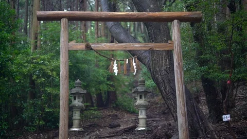 Amanoiwato shrine in Mie. Stock Footage 115489637