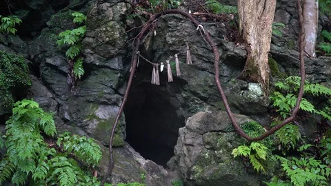 Amanoiwato shrine in Mie. Stock Footage 115489696