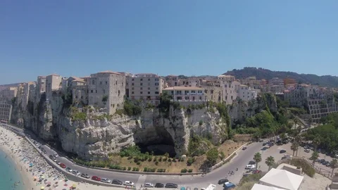 Amantea in summer 库存影片 77562700