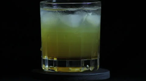 Amaretto Sour rotating Stock Footage 32346611