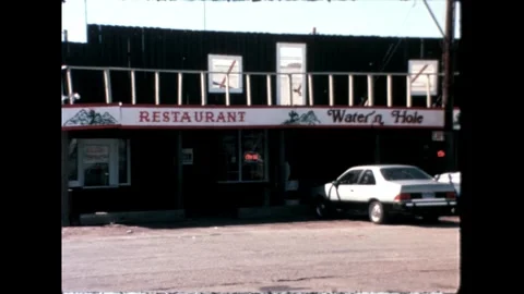 Amargosa Valley Post Office Stock Footage 276291826