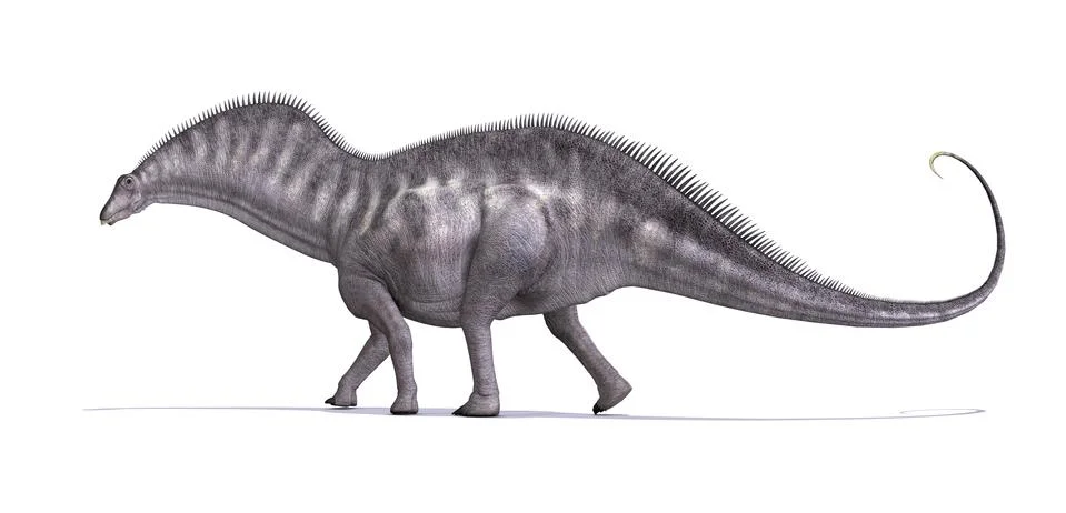 Amargusaurus Dinosaur Stock-Illustration