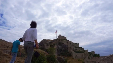 Amasya Castle Stock Footage 92850589