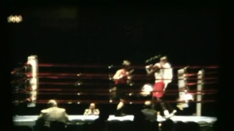 Amateur Boxers In Ring Video stock 6531613
